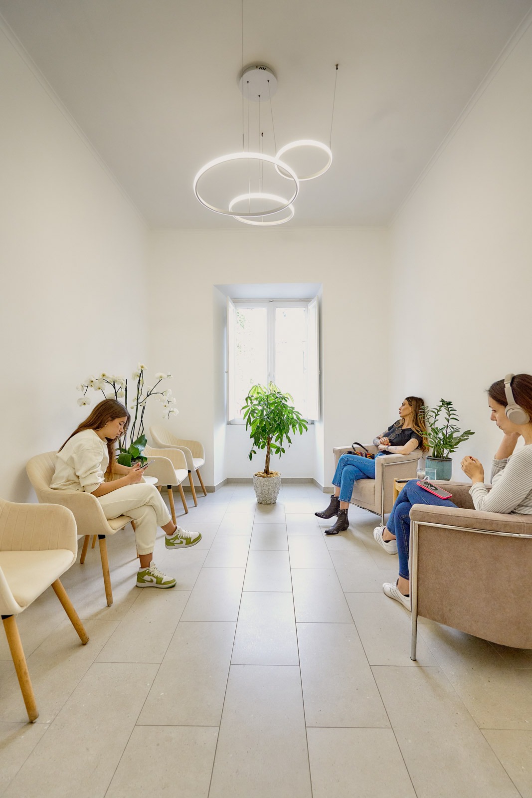 Sala d'attesa dello Studio Palermi