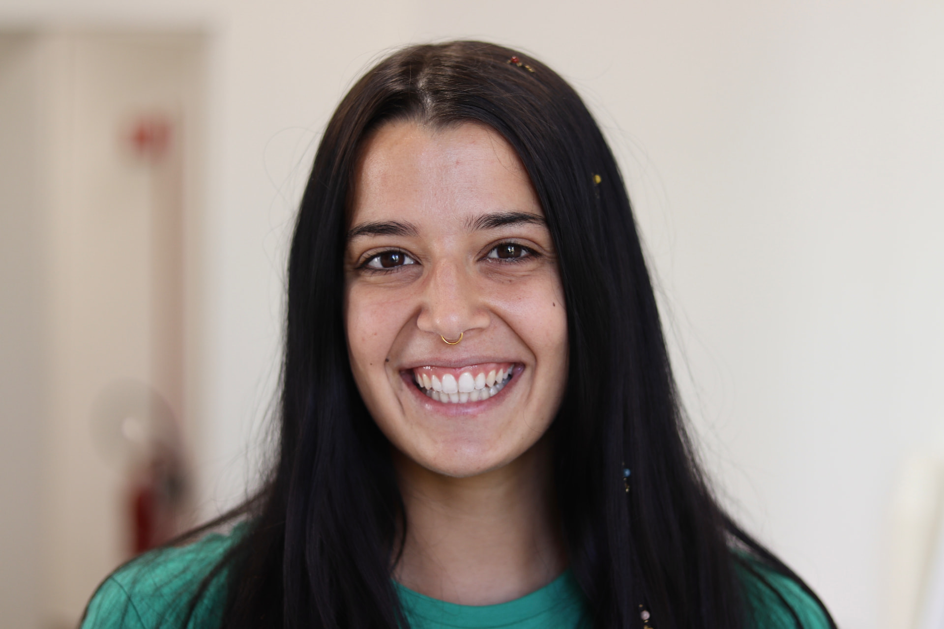Paziente sorridente dopo il trattamento